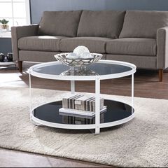 Vimmerly Glass Top Cocktail Table
