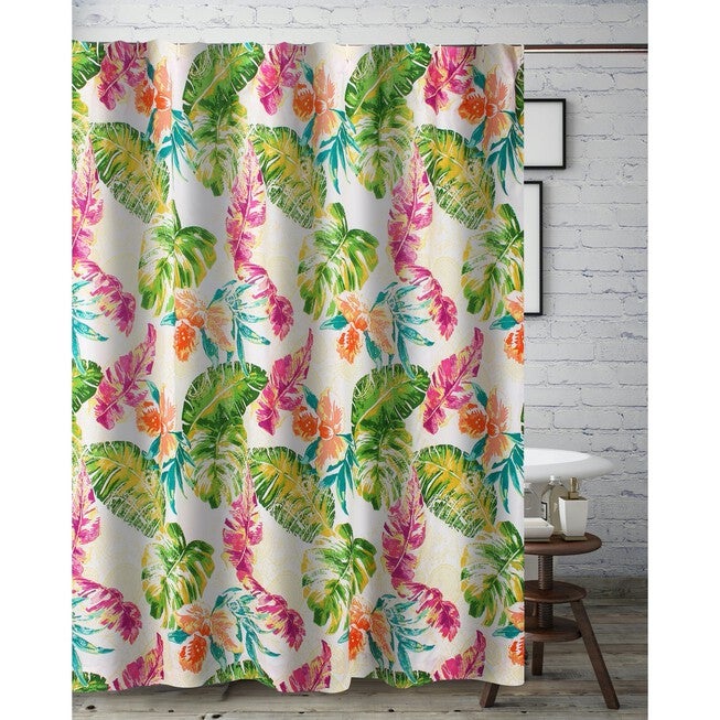 Tropics Shower Curtain, , alternate image number null