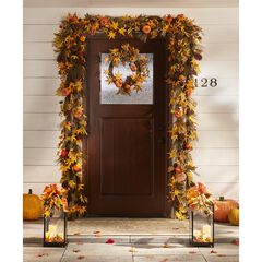 9' Harvest Wheat Garland