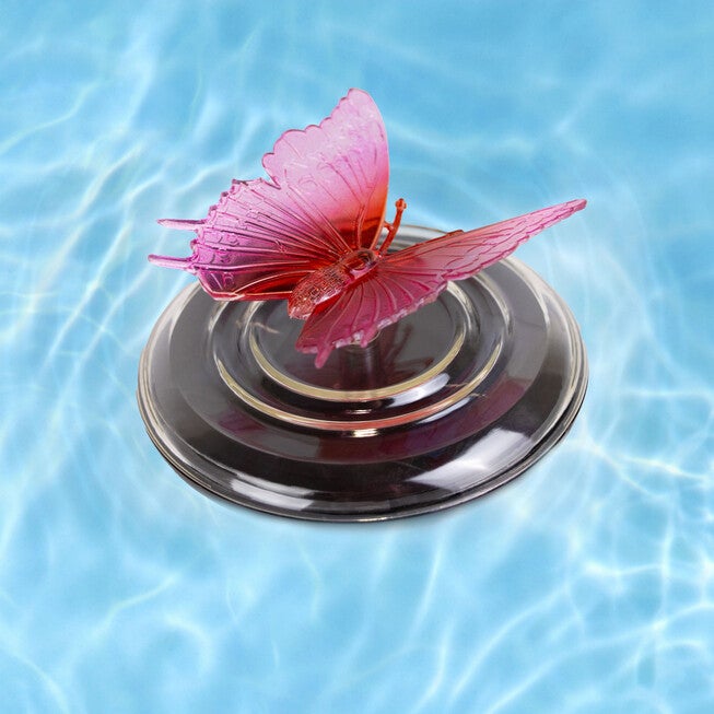 Solar Floating Butterfly Lights, Set of 2, , on-hover image number null