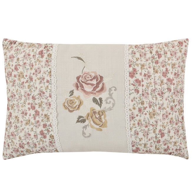 Chablis Boudoir Decorative Throw Pillow, ROSE GOLD, hi-res image number null