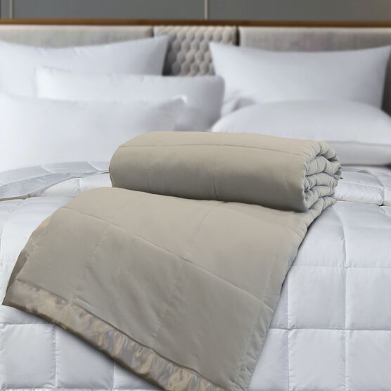 All Season Colored Microfiber Down Alternative Blanket, , alternate image number null