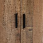 Cyrille Farmhouse Rustic Wood 2-Door Shoe Cabinet Furniture, , alternate image number null