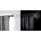Innovative Decorative Room Darkening Wrap Around Rod & Finial 48-86, , alternate image number null