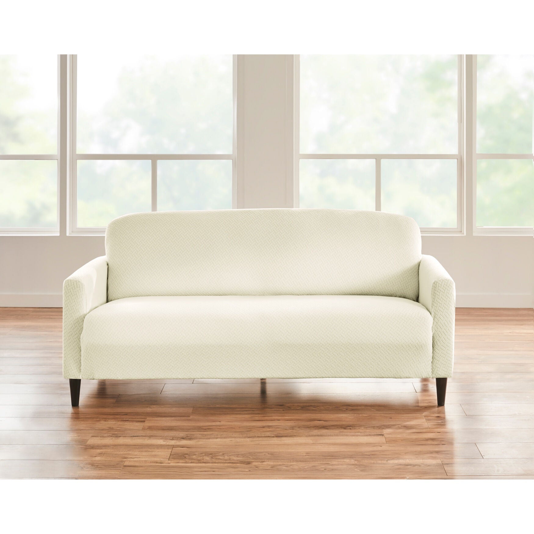 BH Studio Basketweave Stretch Slipcovers, , hi-res image number 0