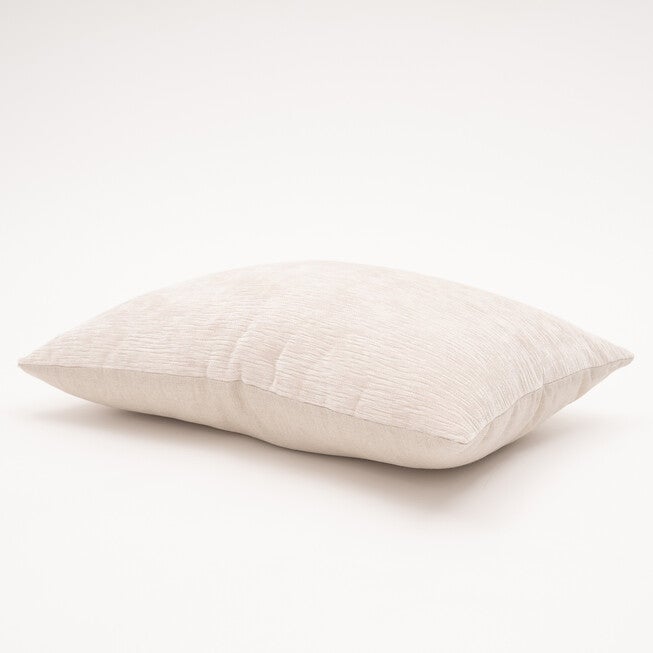 Dainty Chenille Reverse To Linen Lumbar Pillow, , on-hover image number null