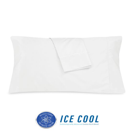 SensorPEDIC Ice Cool 400 Thread Count Standard Pillowcase Pair, , on-hover image number null