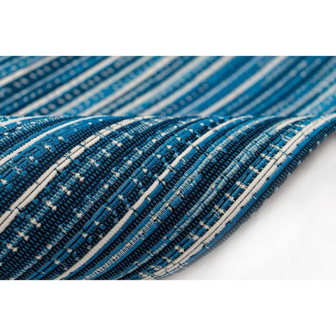 Liora Manne Marina Stripes Indoor/Outdoor Rug 23 inchesX7 feet 6 inches, , alternate image number null