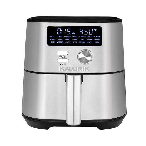 Kalorik MAXX 4 Quart Digital Air Fryer, BLACK, hi-res image number null