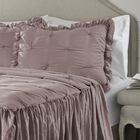 Ravello Pintuck Ruffle Skirt Bedspread 3 Pc Set, , alternate image number null