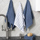 Terry Kitchen Towels And Dish Cloths, Set Of 6, , alternate image number null