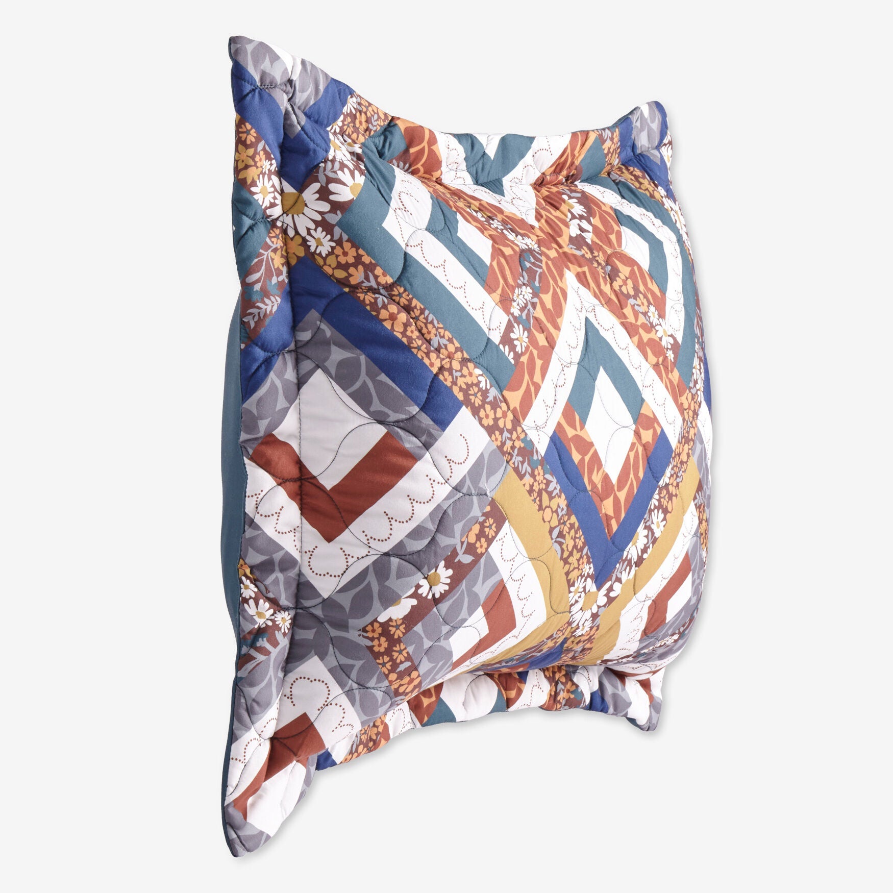 BH Studio Reversible Quilted Shams, CHOCOLATE LATTE, on-hover image number 1