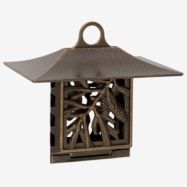 Pinecone Suet Feeder, FRENCH BRONZE, hi-res image number null