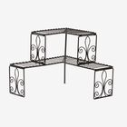 Scroll 2-Tier Corner Shelf, , alternate image number null