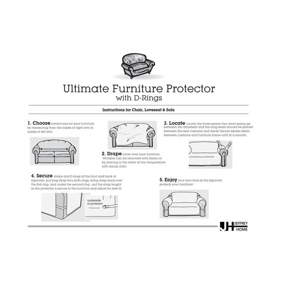 Microfiber Ultimate Chair Furniture Slipcover, , alternate image number null