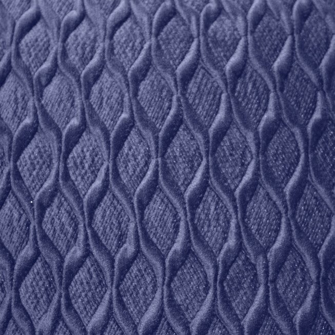 Edie@Home Fishnet Ruched Velvet Decorative Pillow Dec Pillow, , alternate image number null