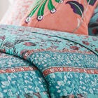 Audrey Turquoise Quilt Set, , alternate image number null