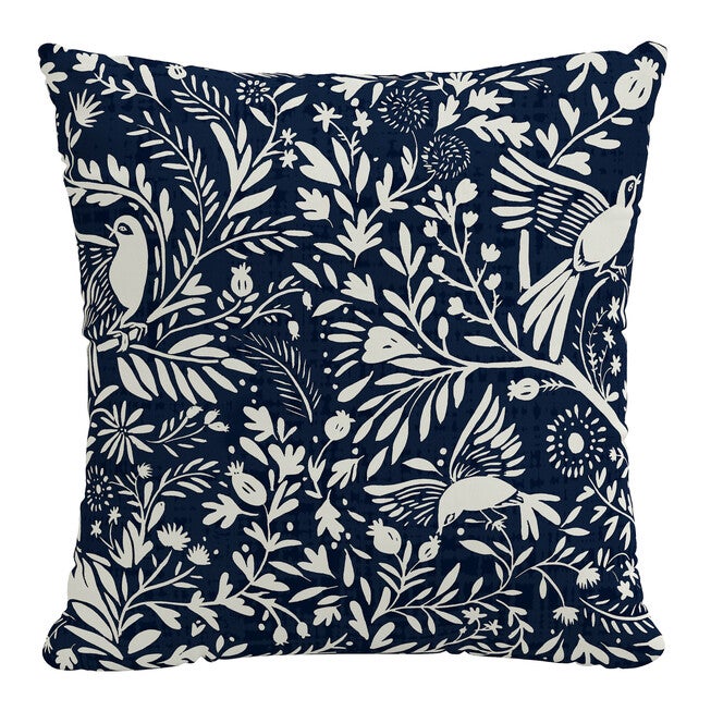 18 inches Outdoor Pillow, NAVY GREY, hi-res image number 0