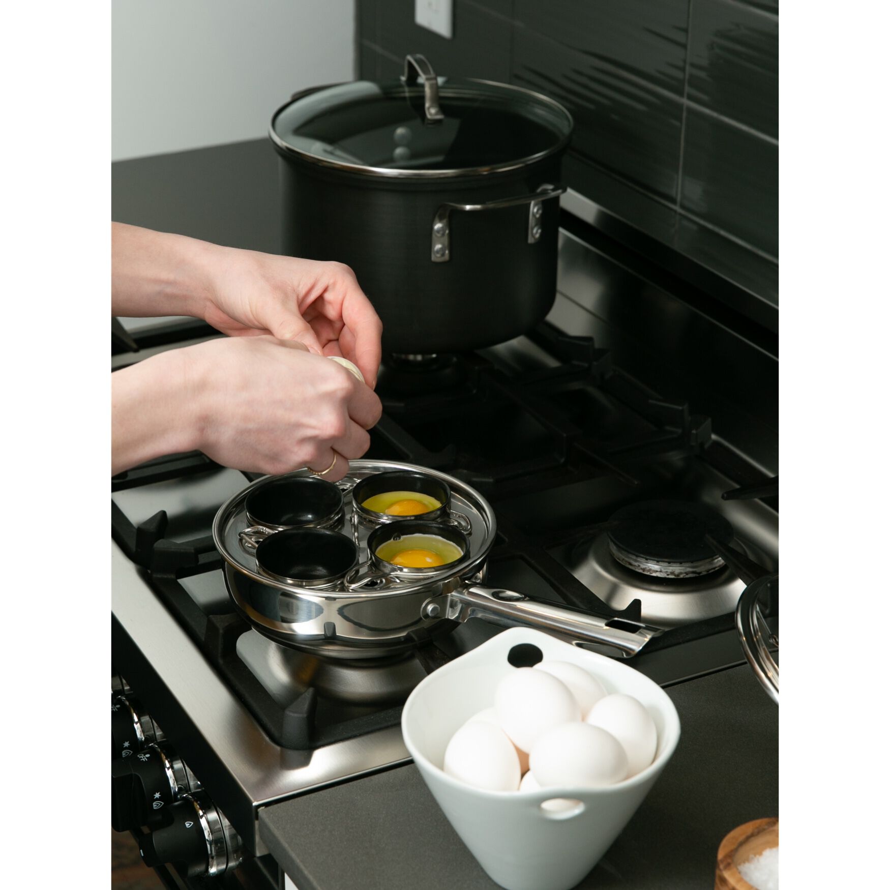 4 Egg Poacher Set, , alternate image number 4