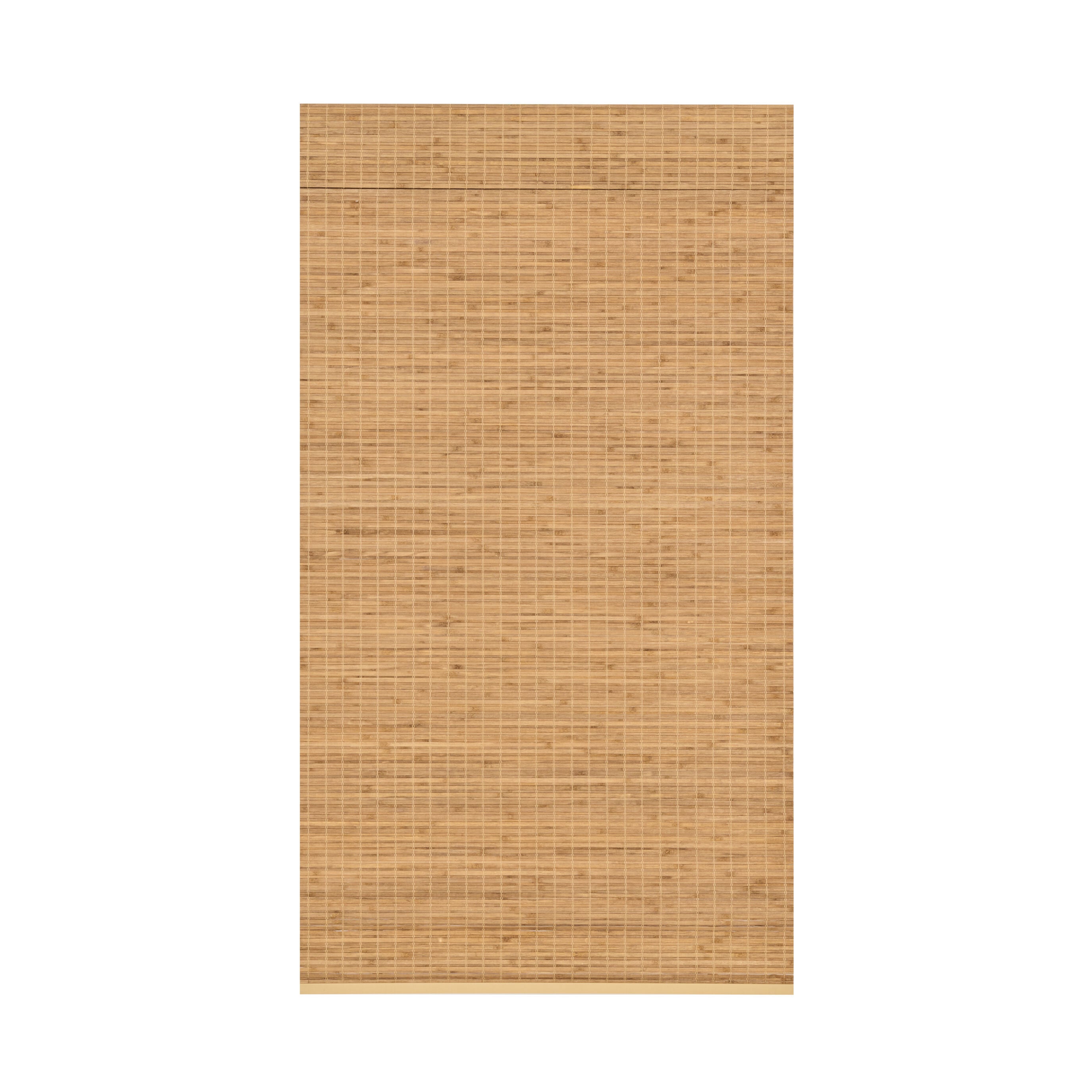 Cut-to-Width Hampton Bamboo Roman Shade Wheat Straw, WHEAT STRAW, alternate image number 2
