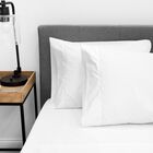 SensorPEDIC Ice Cool 400 Thread Count Cotton-Rich White Sheet Set, , alternate image number null