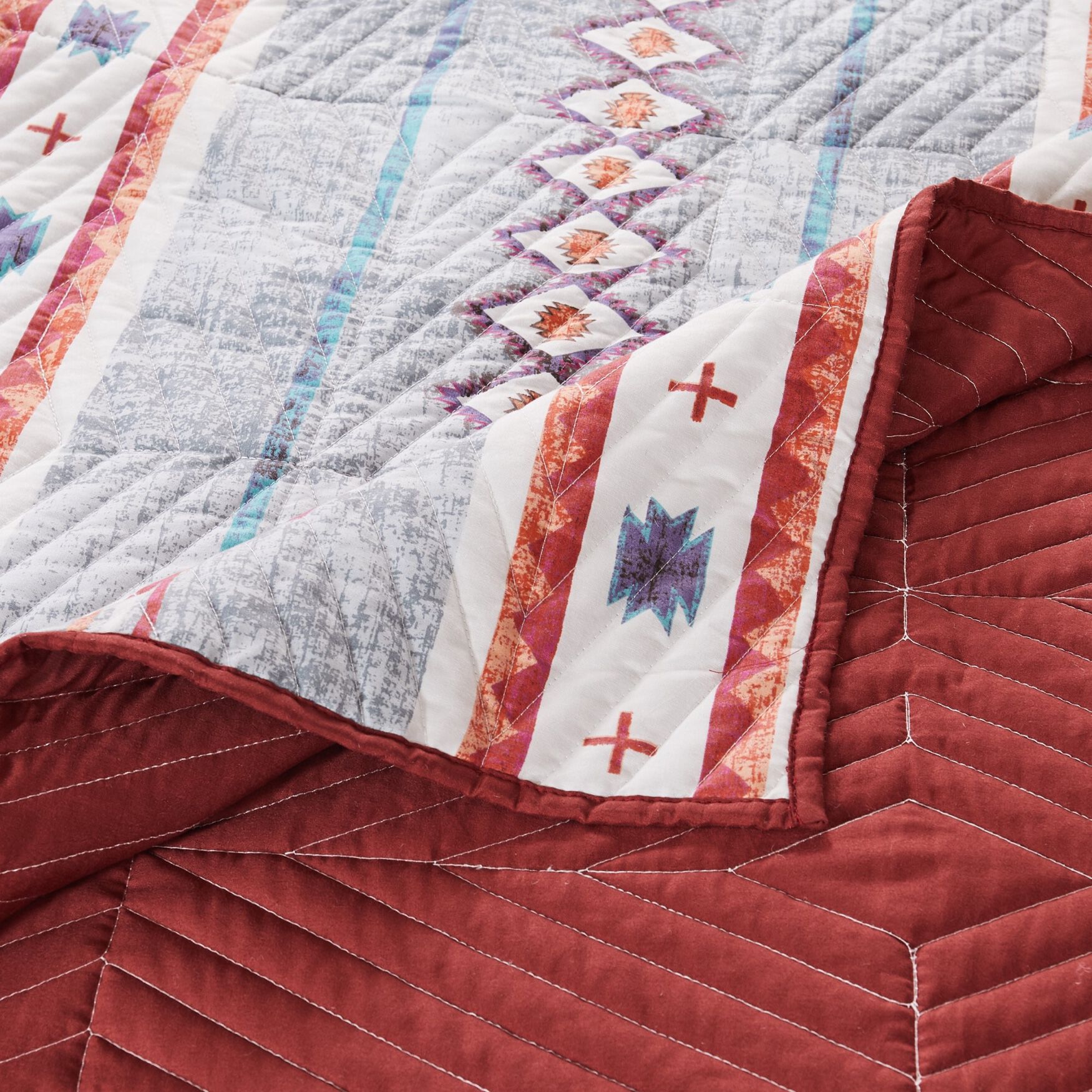 Kiva Quilted Throw Blanket, , alternate image number 5