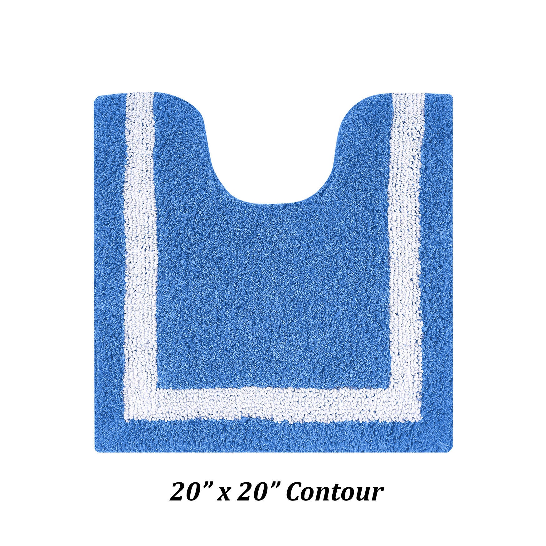 Hotel Collection 100% Cotton 20 inches X 20 inches Contour Bath Rug, , on-hover image number 1