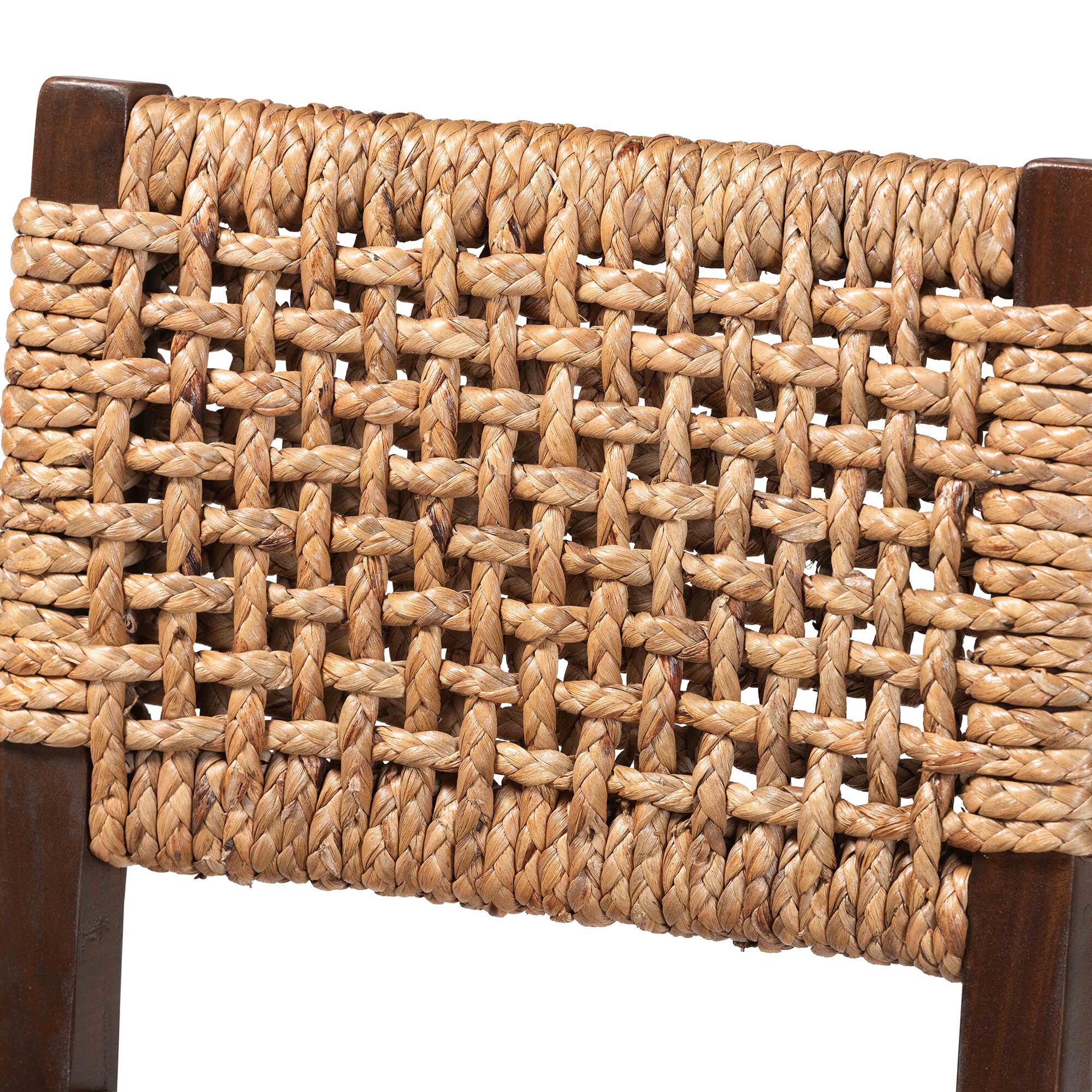 Alise Seagrass Counter Stool, EARTHY BROWN, alternate image number 5