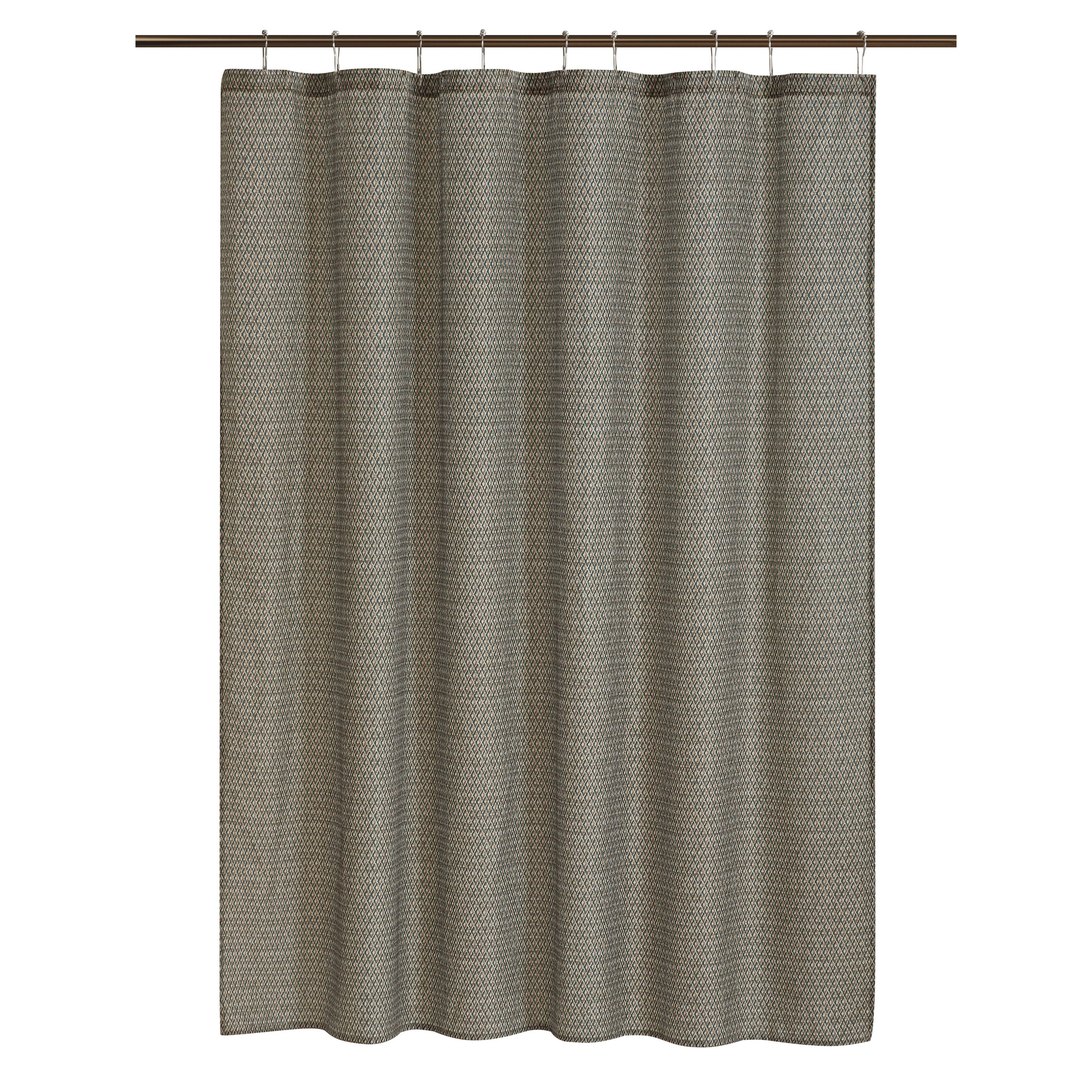 OZARK SHOWER CURTAIN, TAUPE, alternate image number 2