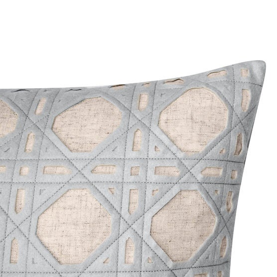 Edie@Home Rattan Decorative Pillow Dec Pillow, , alternate image number null