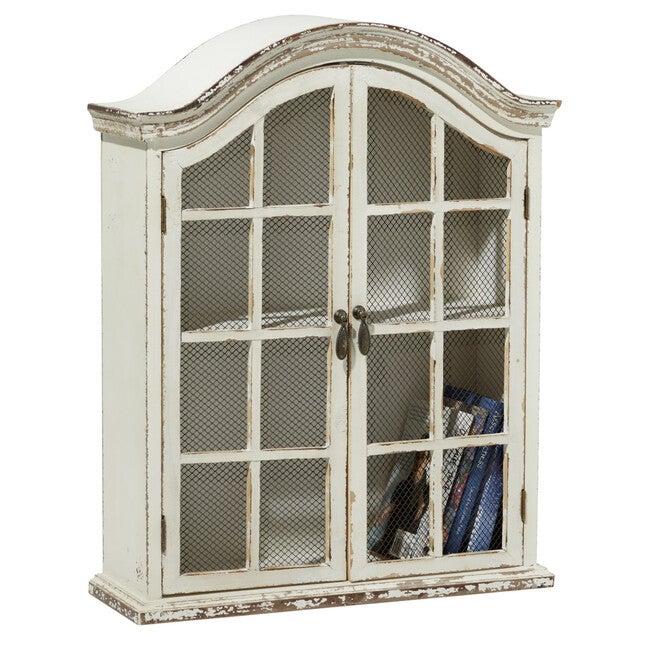 White Vintage Wood Wall Décor, WHITE, hi-res image number null