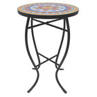 Lori Mosaic Folding Side Table, , alternate image number null