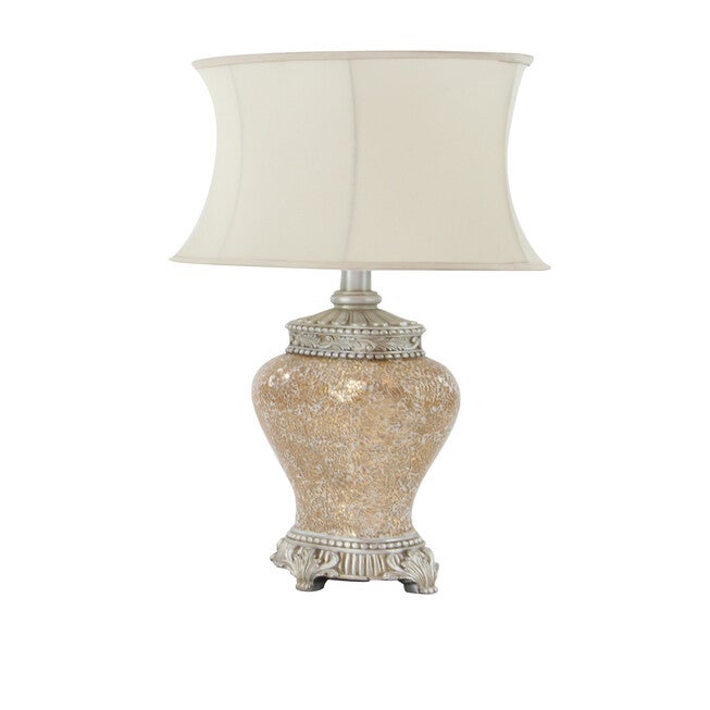 Bronze Glass Tuscan Table Lamp, , alternate image number null