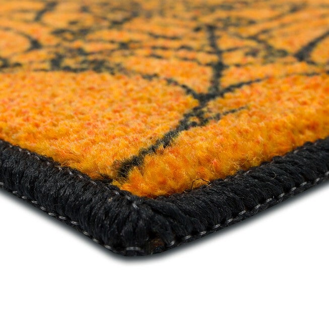 Pumpkin Sunset Orange Kitchen Rug, , on-hover image number null