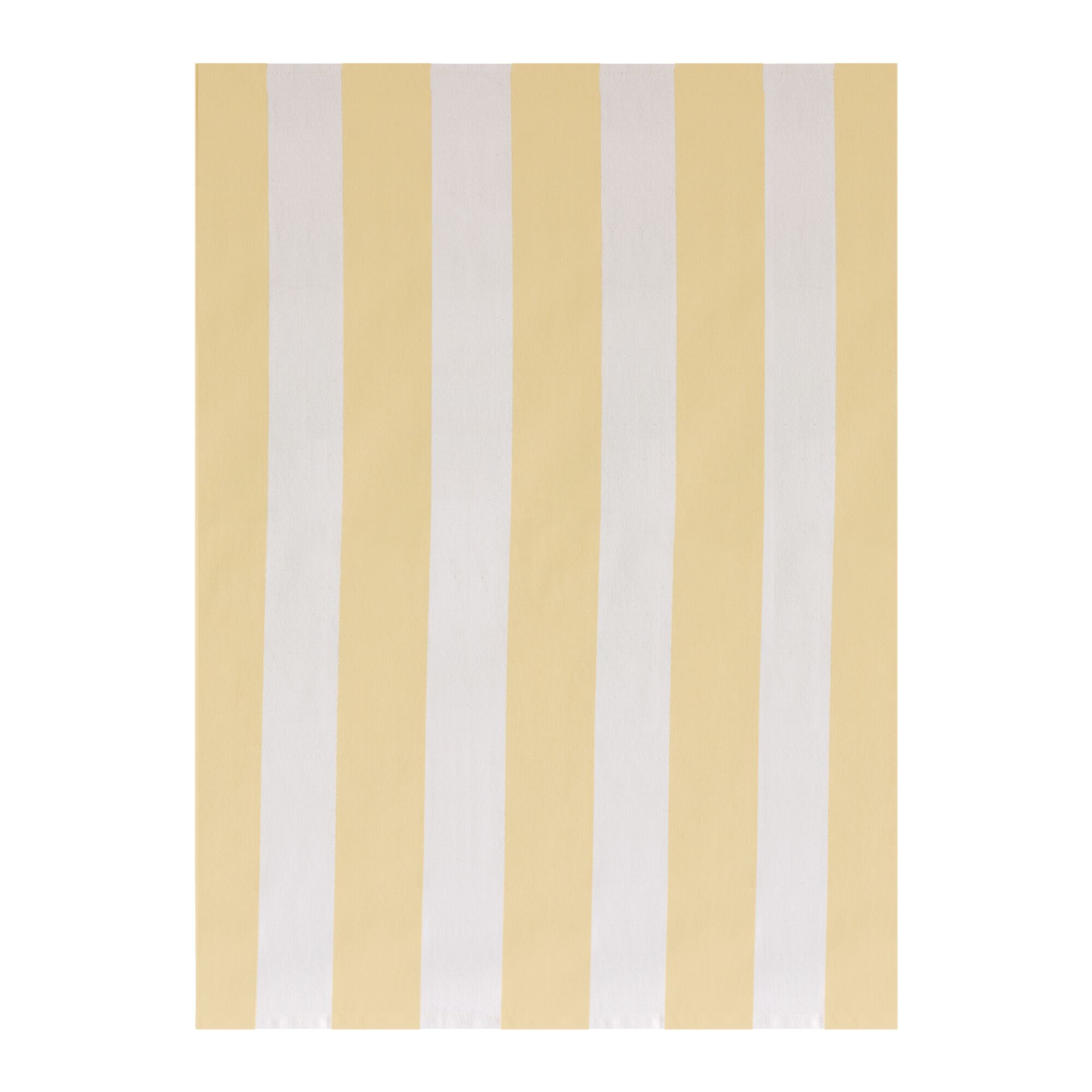 Tea Towel (Set of 3) 20 inches x 28 inches Cotton, YELLOW/WHITE, alternate image number 1