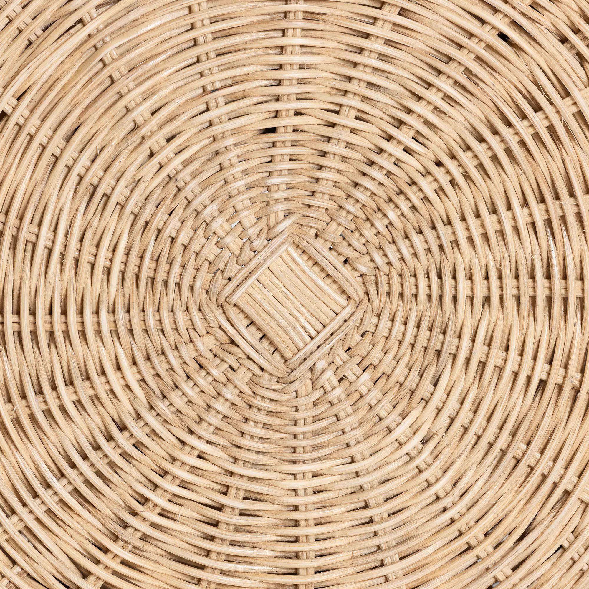 Natala Rattan End Table, HONEY, alternate image number 5
