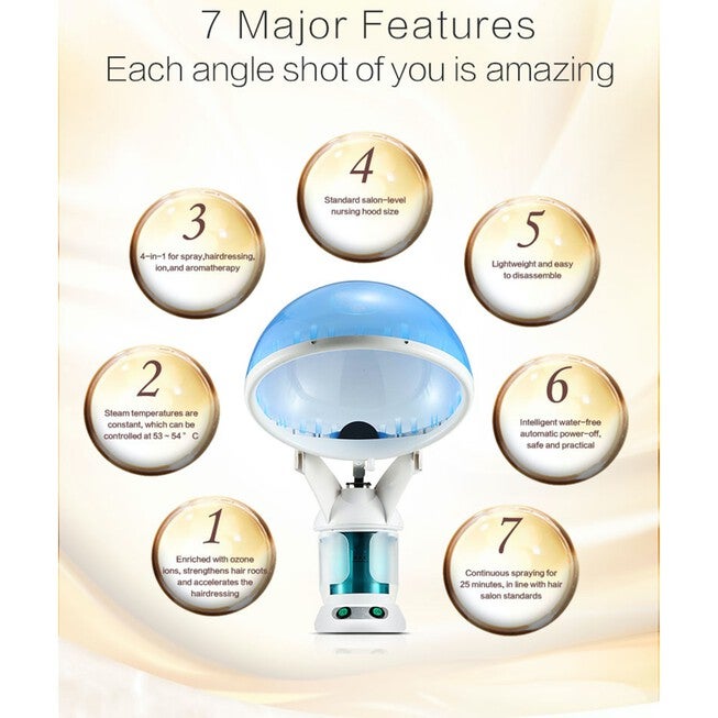 Hot Mist Nano Facial And Hair Steamer, , alternate image number 2