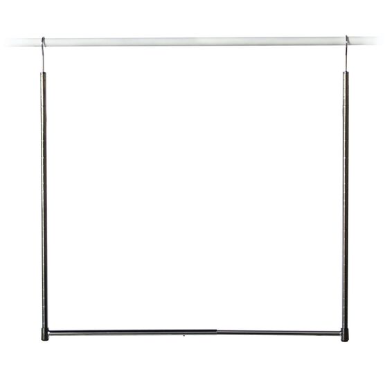 Closet Doubler Rod Commerical Grade, Chrome, , alternate image number null