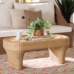 Canika Natural Rattan Coffee Table