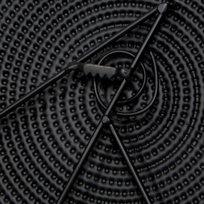 Cosmoliving By Cosmopolitan Black Metal Wall Decor, , on-hover image number null