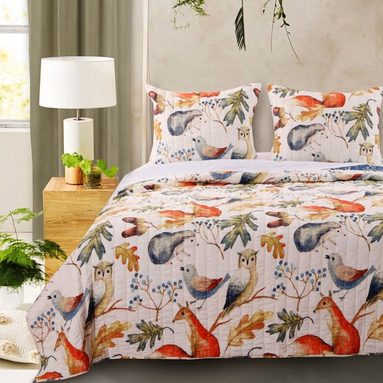 Willow Quilt and Pillow Sham Set, MULTI, hi-res image number null
