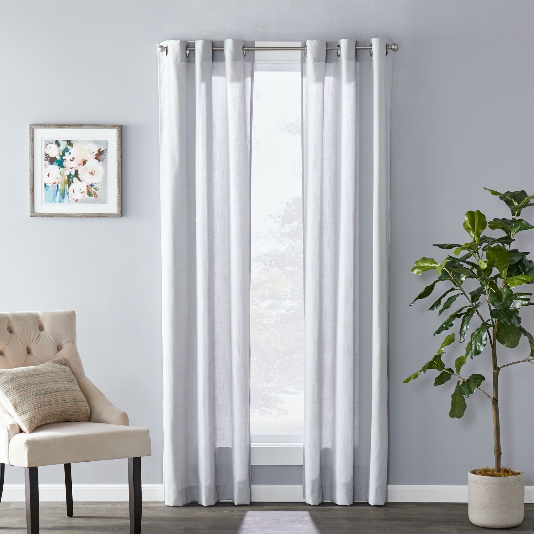 Sunsafe Raine Window Panel Curtain, , alternate image number 3