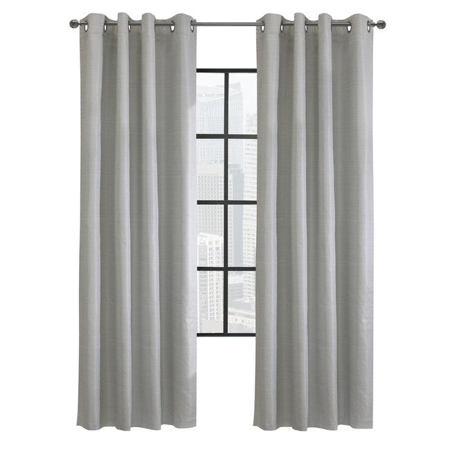 Shadow Blackout Grommet Curtain Panel, , alternate image number 7
