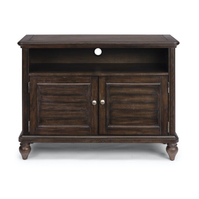 Southport Brown Entertainment Stand, BROWN, hi-res image number 0