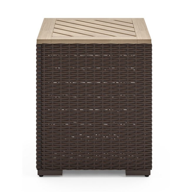 Palm Springs End Table, BROWN, hi-res image number null
