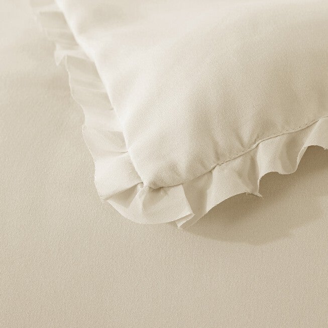 Ruffled Edge Down Alternative Blanket, , alternate image number 9