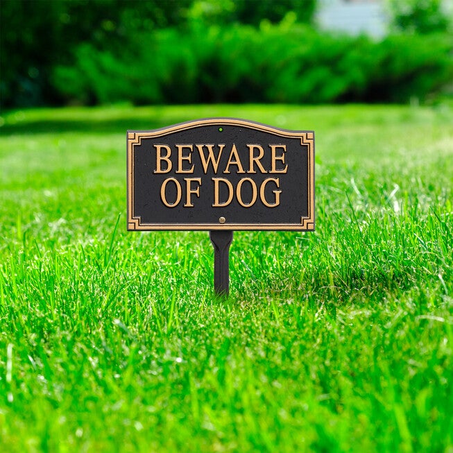 "Beware of Dog" Statement Marker, , alternate image number null