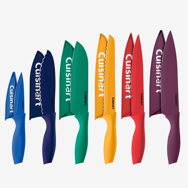 Cuisinart Advantage Color Collection 12-Pc. Knife Set, MULTI, hi-res image number null