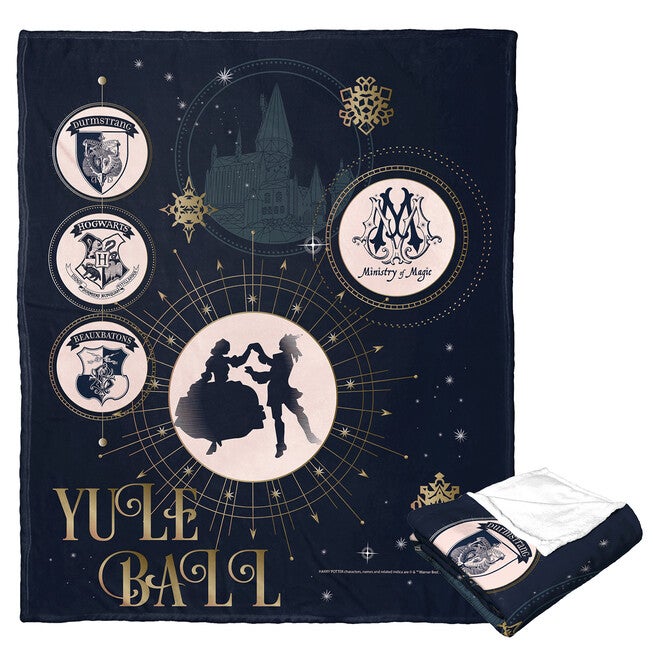 Wb Harry Potter Yule Ball Silk Touch Throw, O, hi-res image number null