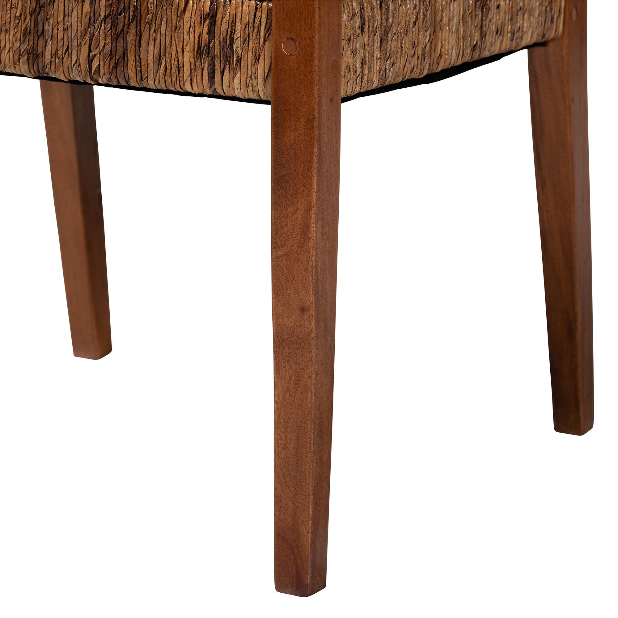 Chabela 2-Piece Handwoven Seagrass Armchairs, BROWN, alternate image number 5